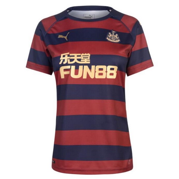 Camiseta Newcastle United 2ª Mujer 2018/19 Rojo Negro